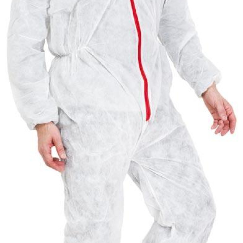 Комбинезон полипропилен білий, арт. 'КО' розмір М, комбінезон одноразовий, комбінезон маляра