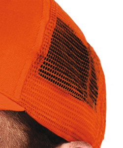 Кепка-блайзер, бейсболка літня із сіткою, регулювання на липучці (колір чорний) CZMESH