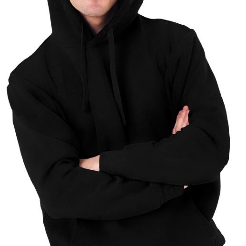 Худі толстовка зимова з капюшоном колір чорний, щільний футер тринитка ADVENTURE, худі оверсайз