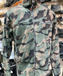 Кофта-полар щільна, фліcова, колір камуфляж, щільність 20 г/м2, ар.POLAR-HONEY розмір М