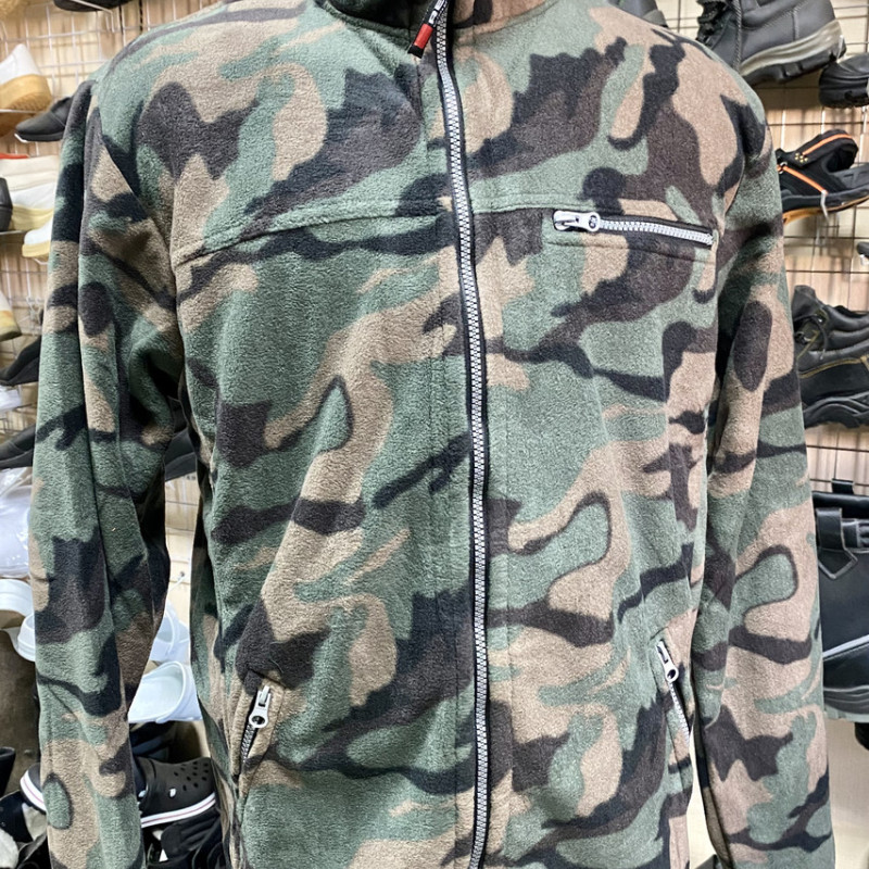 Кофта-полар щільна, фліcова, колір камуфляж, щільність 20 г/м2, ар.POLAR-HONEY розмір М