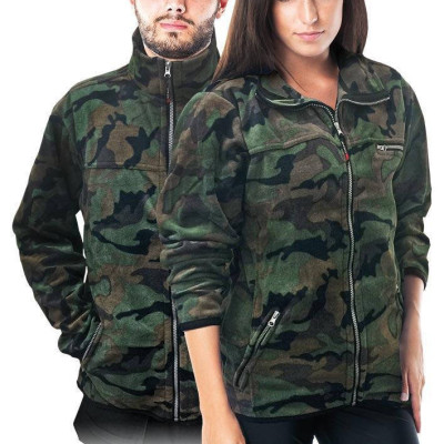 Кофта-полар щільна, фліcова, колір камуфляж, щільність 20 г/м2, ар.POLAR-HONEY розмір М