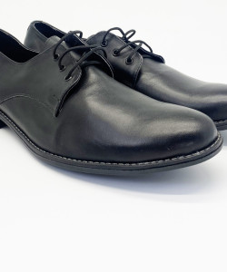 Туфлі модельні на шнурках, шкіра (44 розмір)