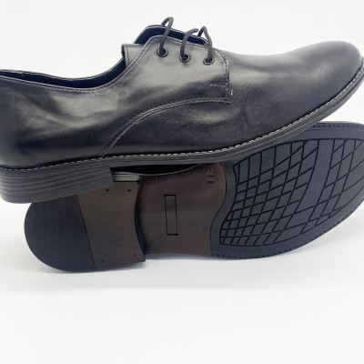 Туфлі модельні на шнурках, шкіра (44 розмір)