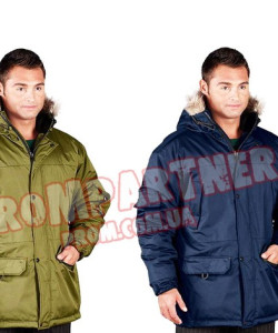 Куртка робоча зимова з капюшоном Poland арт 'ГРО-ХОЛ'