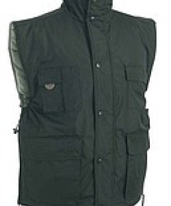 Жилет робочий утеплений BEAVER Cerva чорний розмір L ( РОЗПРОДАЖ)