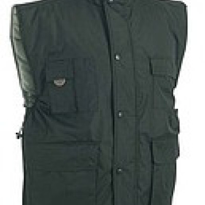 Жилет робочий утеплений BEAVER Cerva чорний розмір L ( РОЗПРОДАЖ)