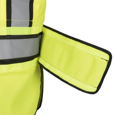 Жилет сигнальний зі світловідбивними смугами арт KOS-FLEX YB