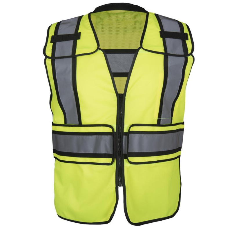 Жилет сигнальний зі світловідбивними смугами арт KOS-FLEX YB