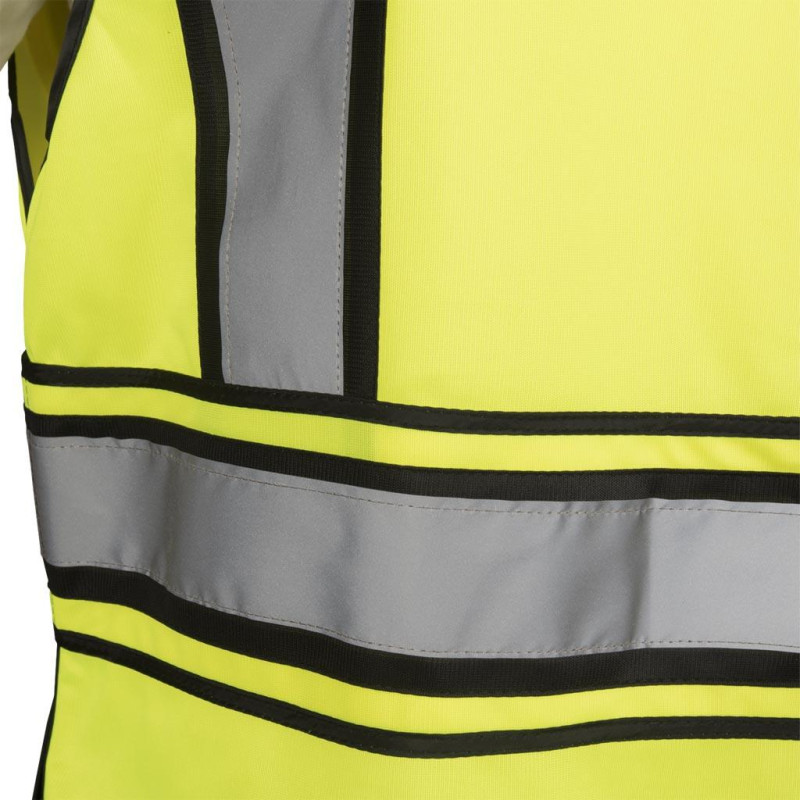 Жилет сигнальний зі світловідбивними смугами арт KOS-FLEX YB