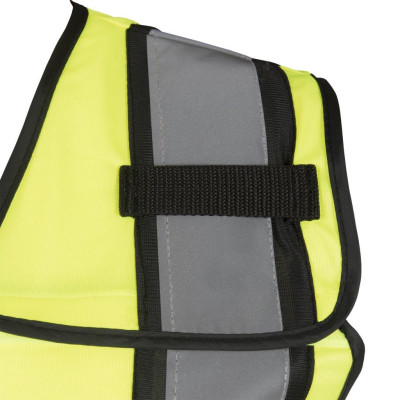 Жилет сигнальний зі світловідбивними смугами арт KOS-FLEX YB