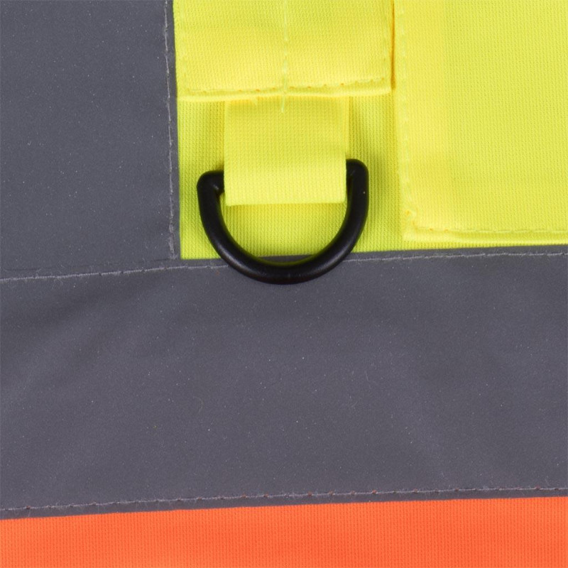 Жилет сигнальний дорожній жовто-помаранчевий KOS-ZIP YP