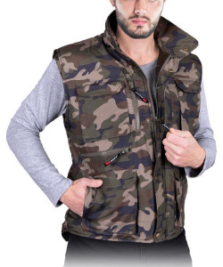Жилет робочий, жилет утеплений, жилет камуфльований KORMORAN МО L