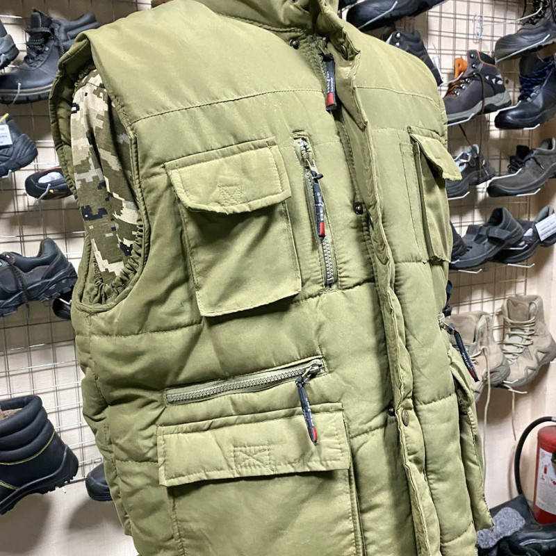 Жилет робочий, жилет утеплений, жилет олива KORMORAN O