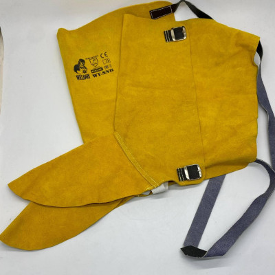 Накладки шкіряні, захист зварника для взуття, накладки захисні WY-NNB Y UNI (14