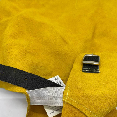 Накладки шкіряні, захист зварника для взуття, накладки захисні WY-NNB Y UNI (14