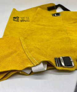 Накладки шкіряні, захист зварника для взуття, накладки захисні WY-NNB Y UNI (14