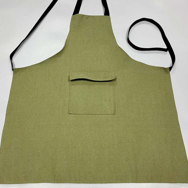 Фартух брезентовий вогнетривкий (просочення ОП) щільність 420+-г/м2