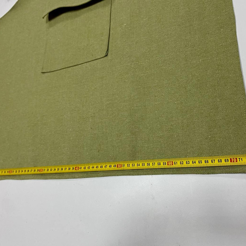 Фартух брезентовий вогнетривкий (просочення ОП) щільність 420+-г/м2