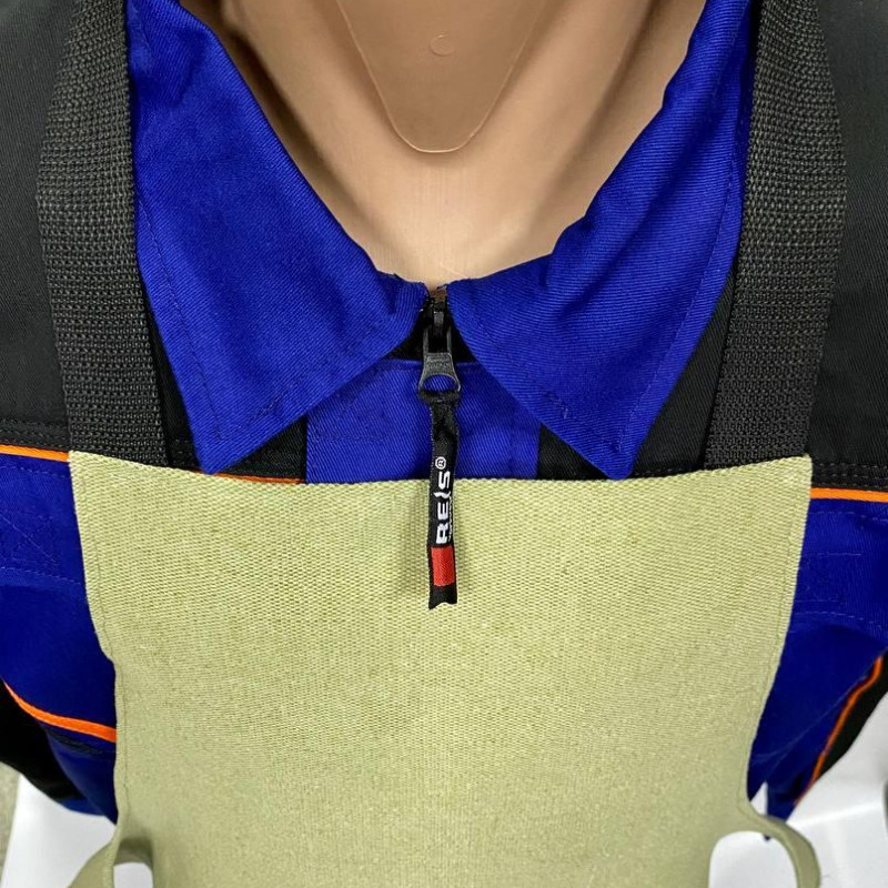 Фартух брезентовий вогнетривкий (просочення ОП) щільність 420+-г/м2