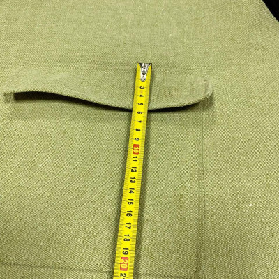 Фартух брезентовий вогнетривкий (просочення ОП) щільність 420+-г/м2