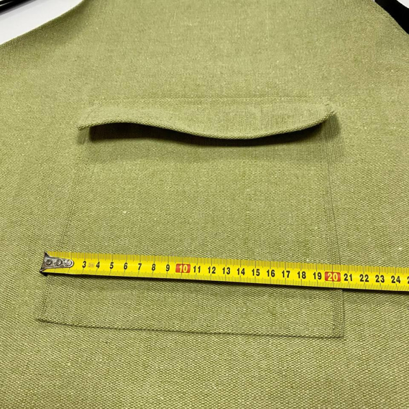 Фартух брезентовий вогнетривкий (просочення ОП) щільність 420+-г/м2