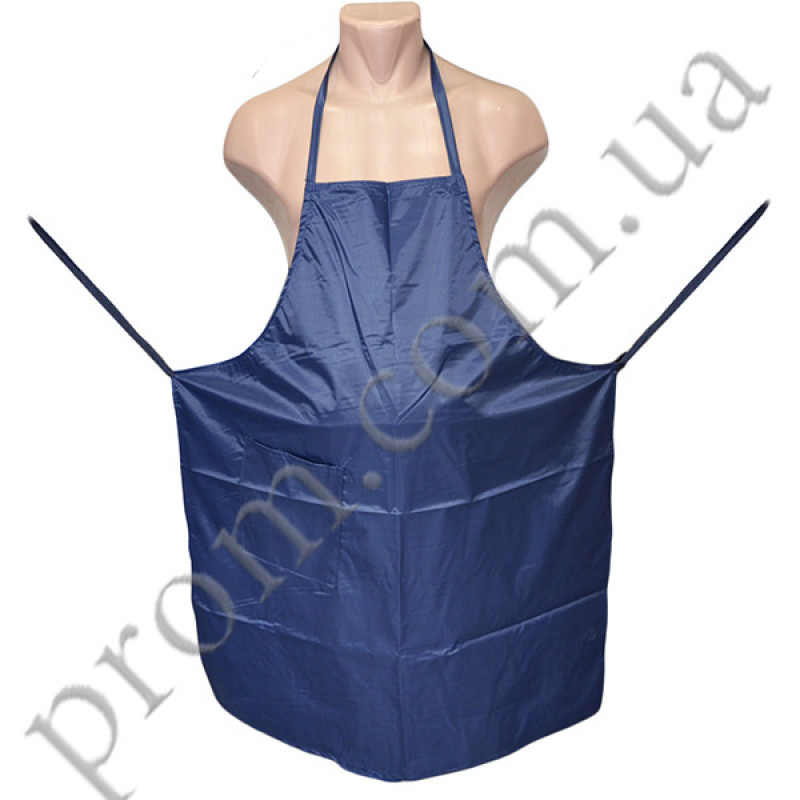 Фартух вологозахисний КЩС, тканина ПВХ+нейлон, еластичний, колір синій