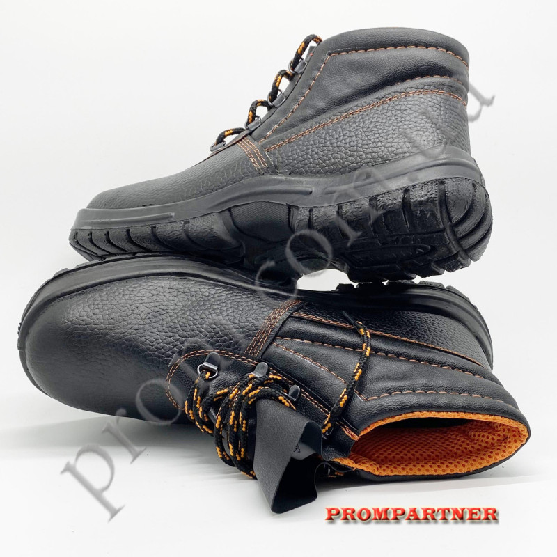 Черевики робочі 'ЄВРО' шкіра, підошва лита поліуретанова, маслобензостійкі ( в наявності 36, 37, 38, 39, 40)