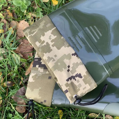 Чоботи чоловічі, високі з нашитою вставкою 'Мисливець'