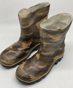 Чоботи гумові чоловічі Litman колір камуфляж, сапоги гумові мужские камфляж