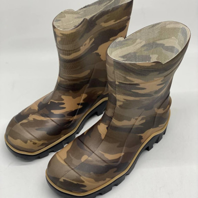Чоботи гумові чоловічі Litman колір камуфляж, сапоги гумові мужские камфляж