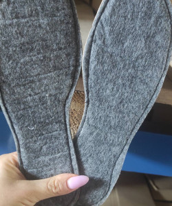 Устілка утеплена картон/фольга/волок устілки зимові повсть фольга