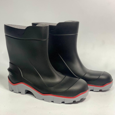 Чоботи гумові чоловічі LITMAN колір чорний, сапоги гумові мужские чорні