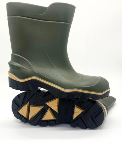 Чоботи гумові чоловічі Литма колір хакі, сапоги гумові мужские хаки