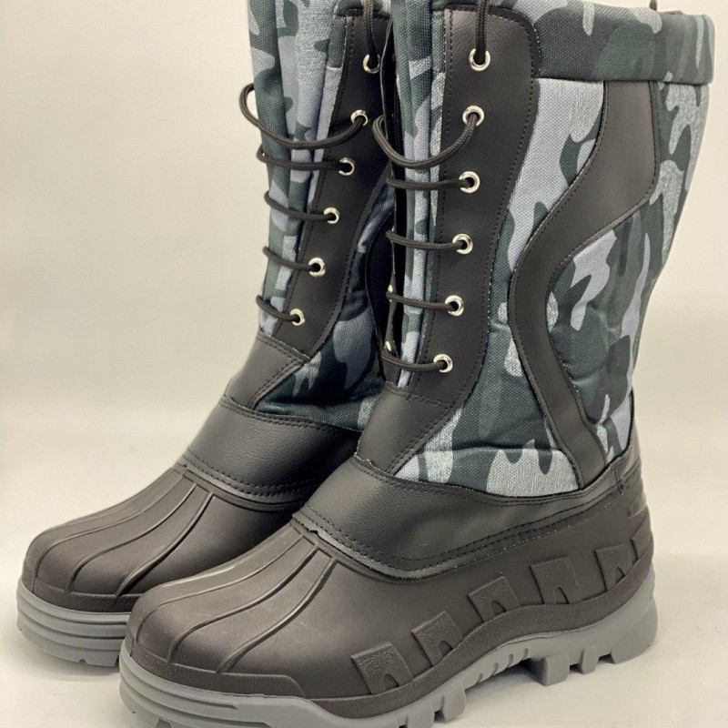 Чоботи зимові високі на хутрі ОСКАР Сапоги зимние высокие мужские на меху 