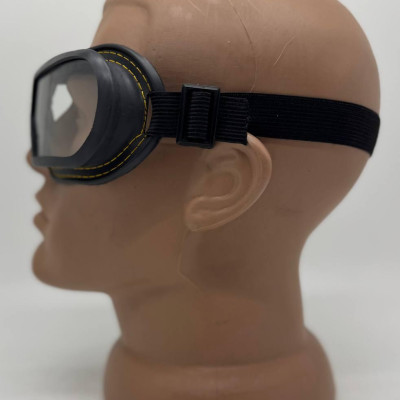 Окуляри ЗП-12У захисні закриті, лінза прозоре скло, пряма вентиляцією (оправа з повстю)