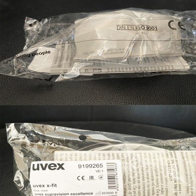 Окуляри відкриті UVEX x-fit 9199.265