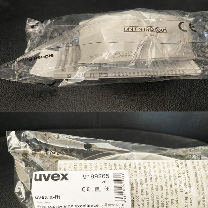 Окуляри відкриті UVEX x-fit 9199.265