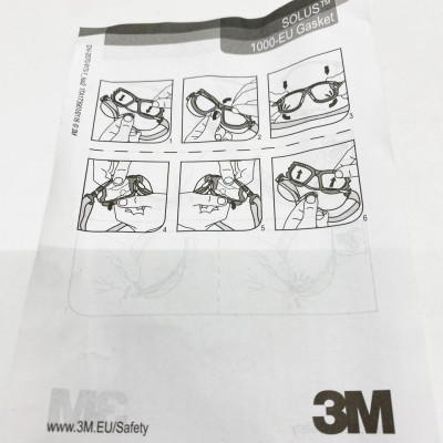 Окуляри 3М Solus, захисні окуляри 3М, 3М окуляри відкриті 3 в 1