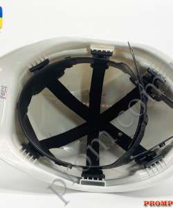 Каска будівельна біла Україна