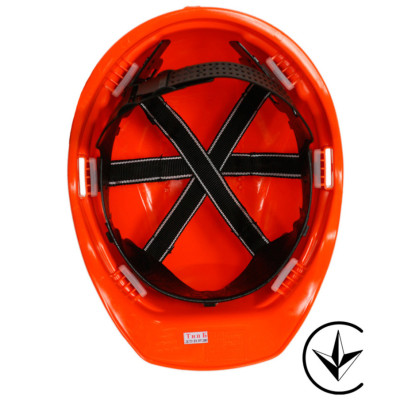 Каска будівельна помаранчева Україна тип Б