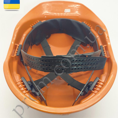 Каска будівельна помаранчева Україна тип Б