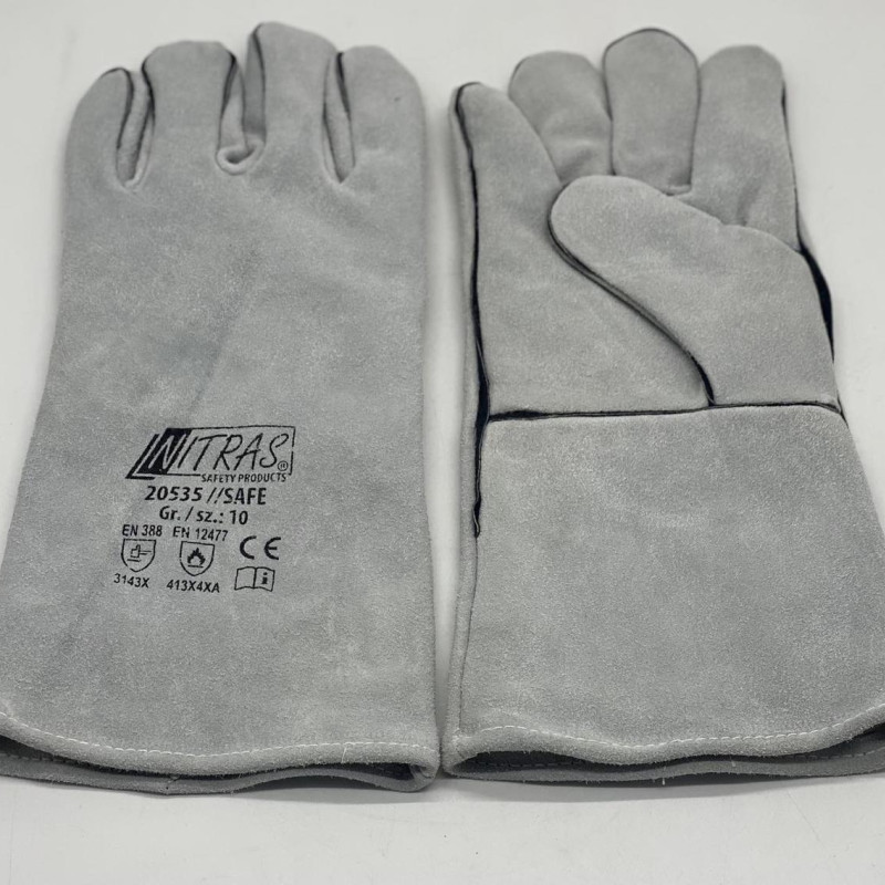 Рукавички краги зварювальника шкіряні NITRAS 20535 Germany