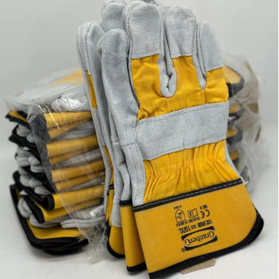 Рукавички спилок + х/б ущільнена Люкс