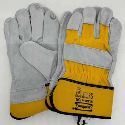 Рукавички спилок + х/б ущільнена Люкс