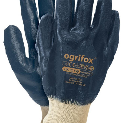 РУКАВИЧКИ РОБОЧІ ЗАХИСНІ НІТРИЛОВІ OX-NITEREST OX-NITEREST BEG NITEREST