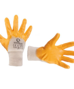 Рукавички трикотаж. шиті з нітрилом. покриттям INTERTOOL SP-0110