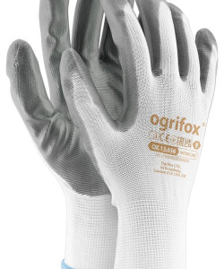 Рукавички робочі Ogrifox OX-NITRICAR з покриттям нітрилу, REIS (розмір 7)