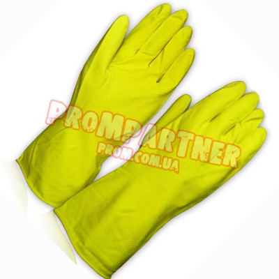 Рукавички гумові господарські 'Комфорт' КЩС 20% розмір M