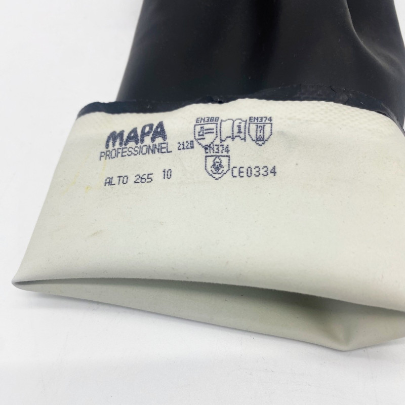 Рукавички латексні, хімстійкі  до 50% довжина 32см товщ. 0,6 мм, К50% Щ50% (перчатки кщс, перчатки химстойкие)